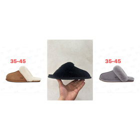 UGG Scuffette II Suede Fashion Sandals-4528  